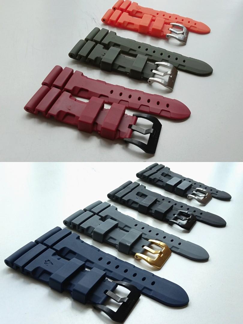 Vulcanized rubber new arrivals watch strap