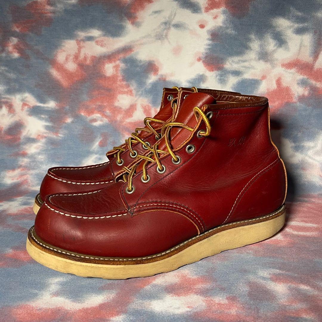 85% new Red Wing shoes Classic Moc Toe 8875 US 9 E Boot 玖柒玖捌