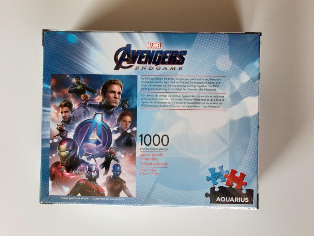 Aquarius Marvel Avengers End Game 1000 Pc Puzzle 