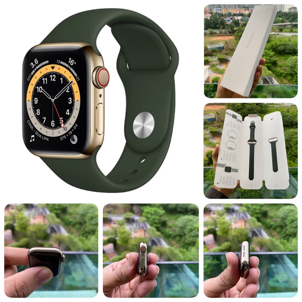 Apple watch series store 6 cyprus green