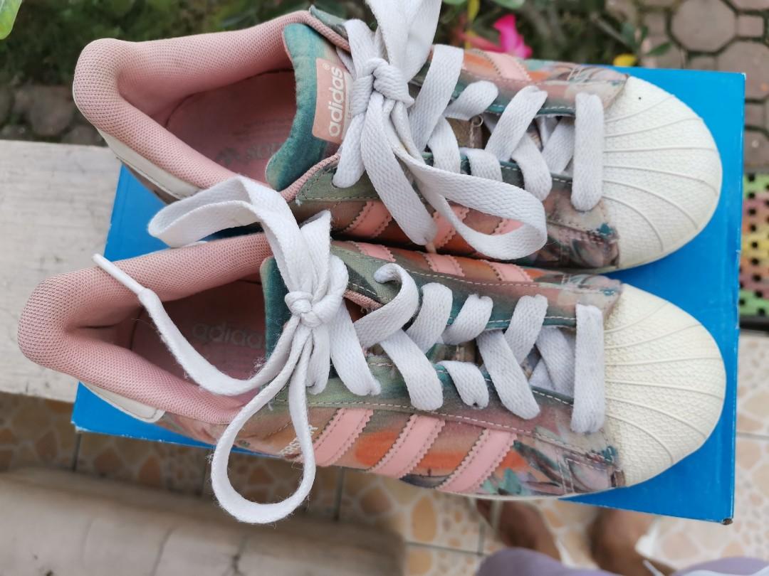 Adidas Superstar Floral womens Women s Fashion Footwear Sneakers on Carousell