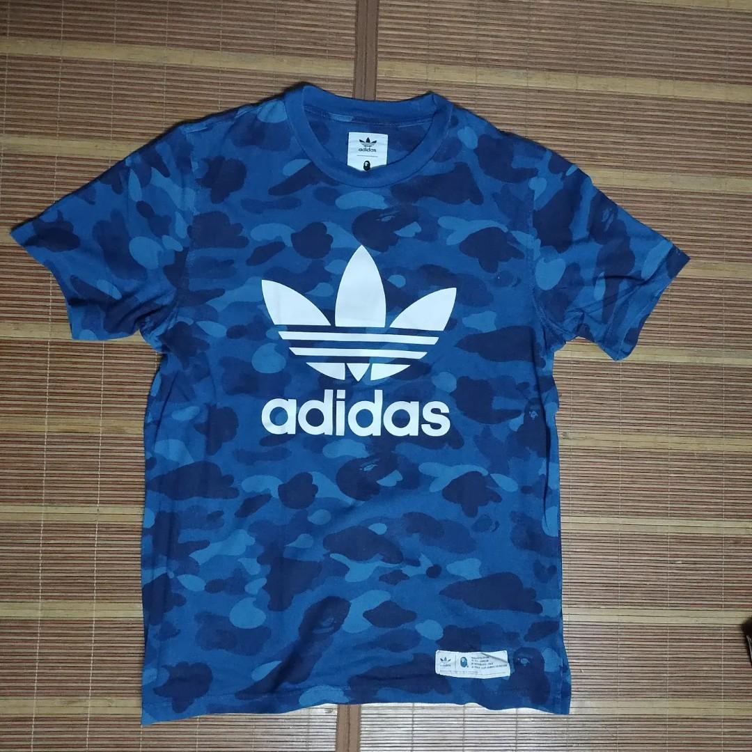 Bape x adidas tee hotsell