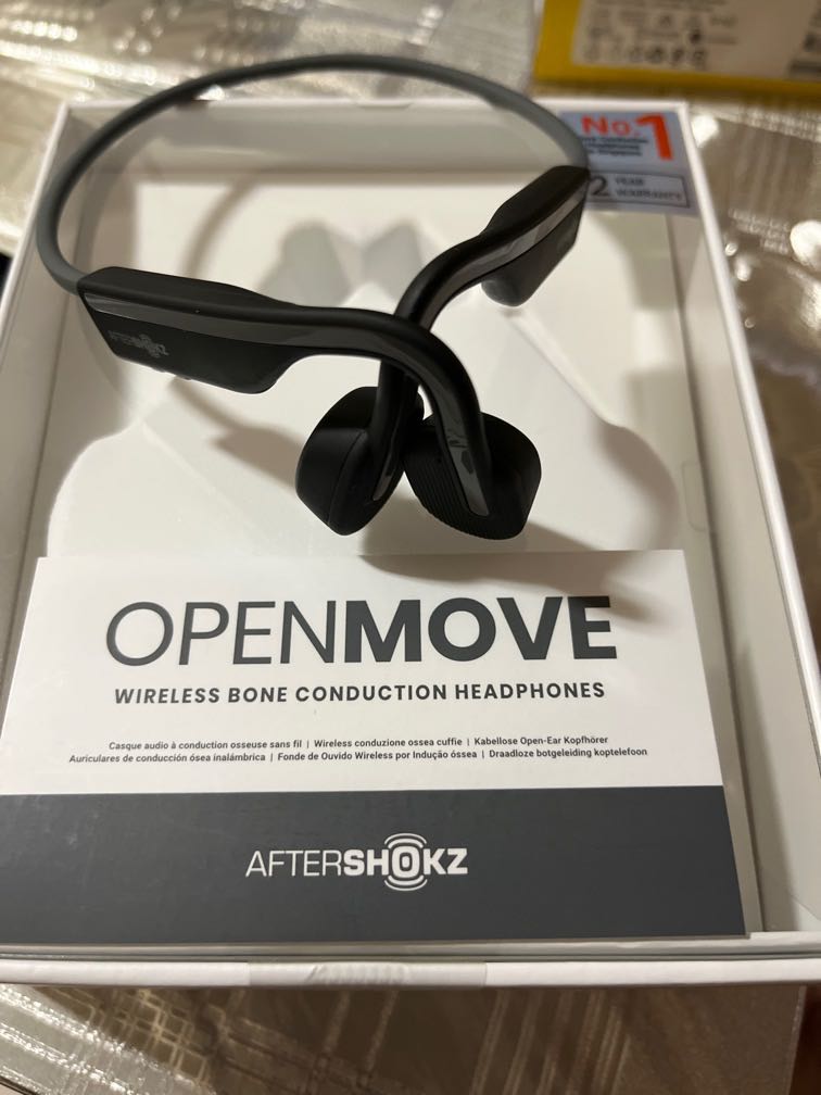 Aftershokz OpenMove Slate Grey, Audio, Headphones \u0026 Headsets on Carousell