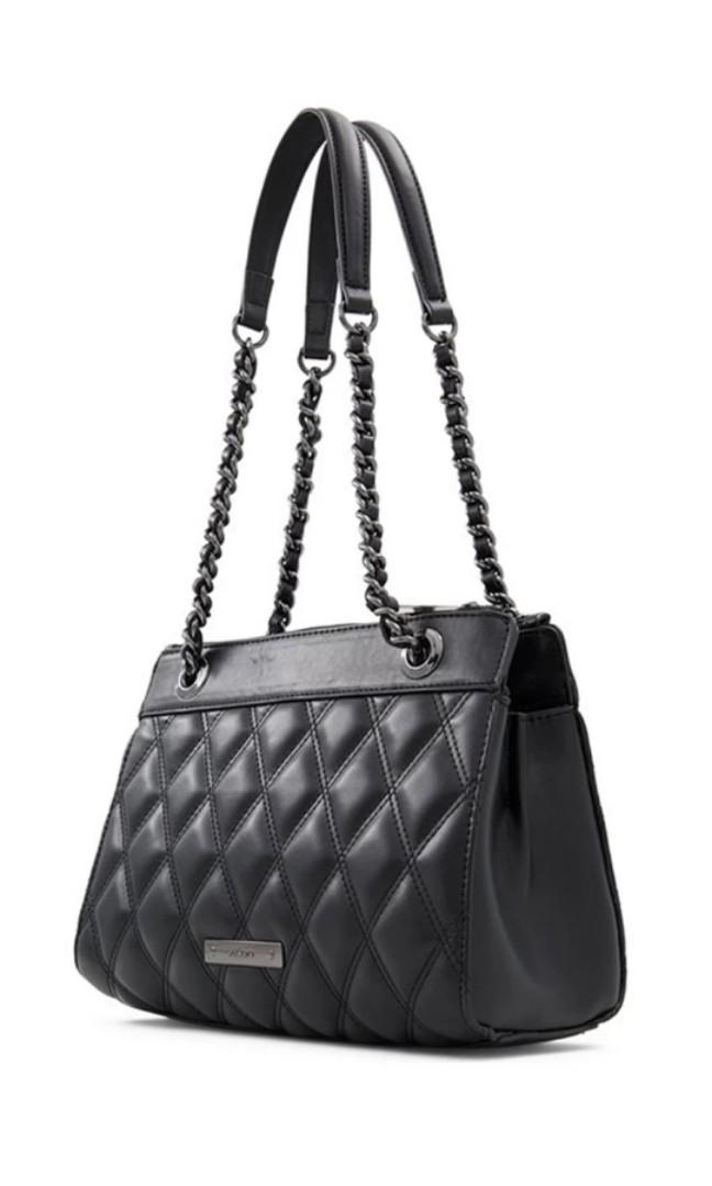 Aldo black hotsell quilted bag
