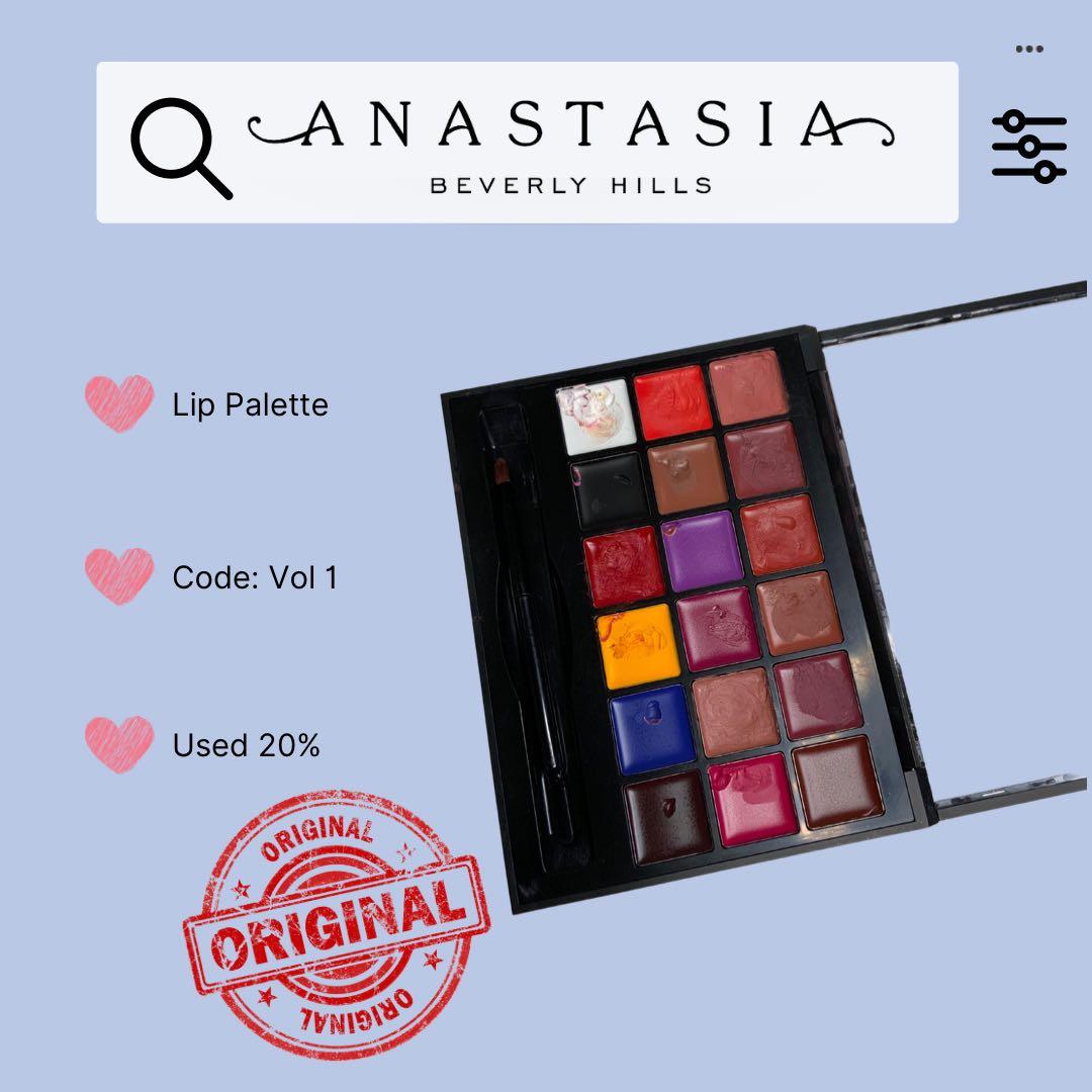 Anastasia Lip Palette, Beauty & Personal Care, Face, Makeup on Carousell