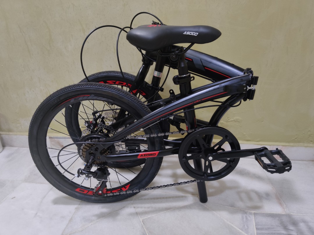 Asogo hot sale folding bike
