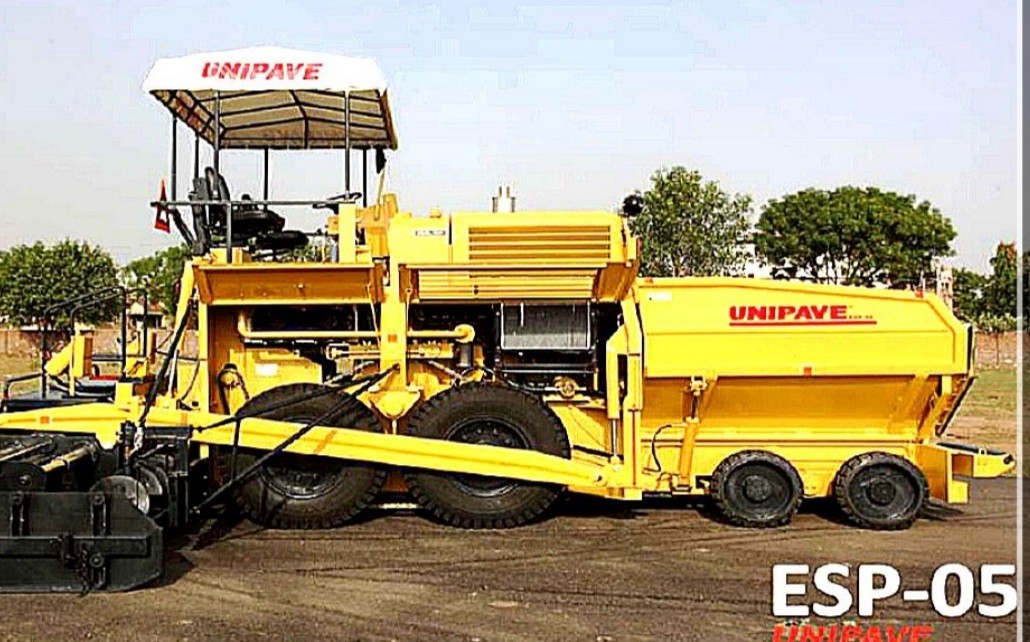 Asphalt Paver 5.5meter bolt extension with vibration and tamping