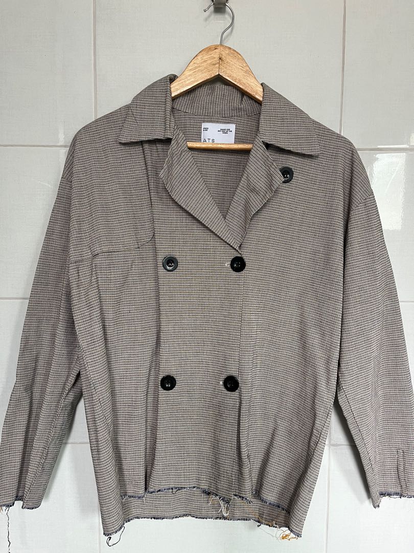 ATS The Label Blazer, Fesyen Wanita, Pakaian Wanita, Baju Luaran di ...