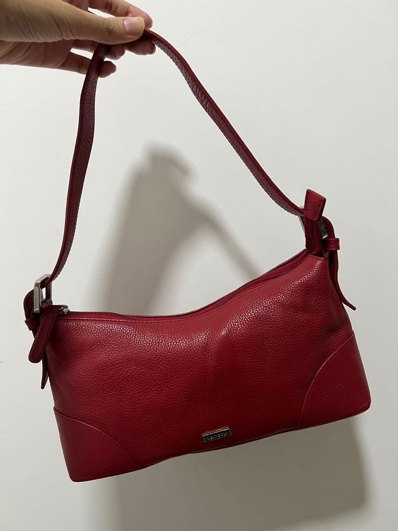 FENDI RED SUEDE BAGUETTE BAG – RDB