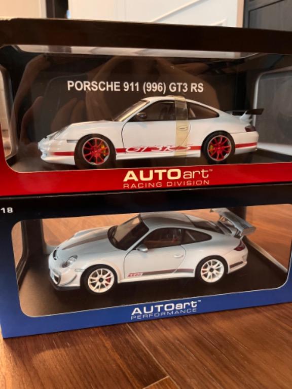 オートアート 1/18 ポルシェ 911（996）GT3 RS / ホワイト