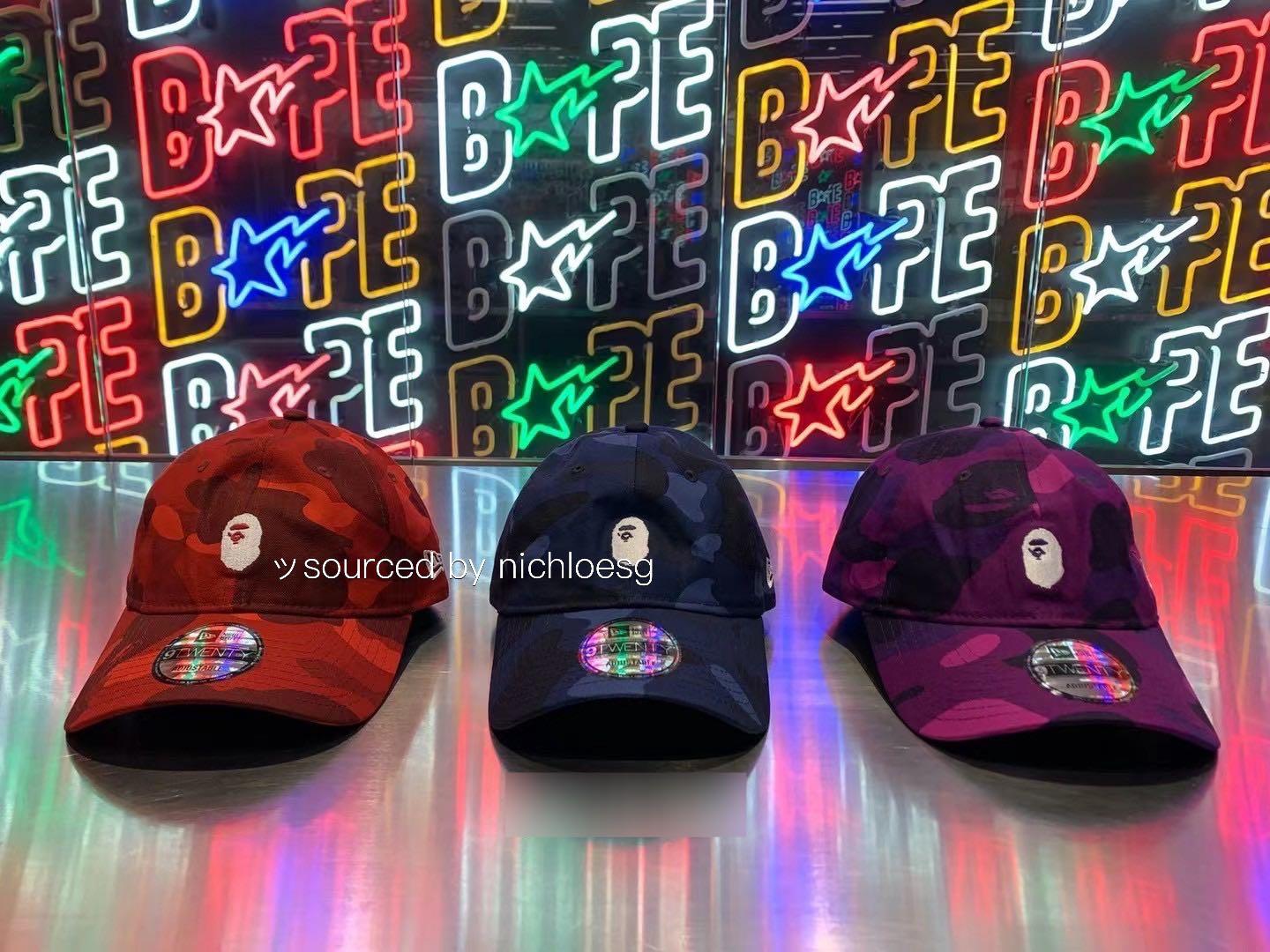 NEW ERA COLOR CAMO APE HEAD 9TWENTY CAP 