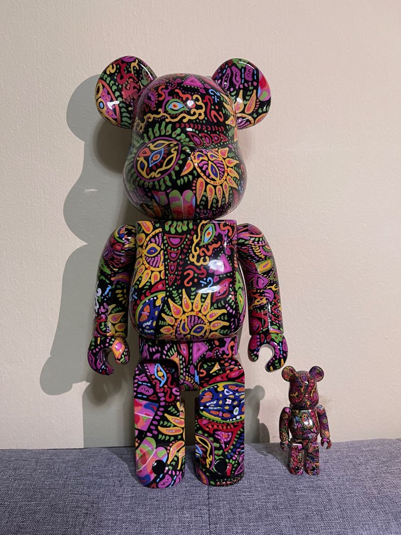 BE@RBRICK Psychedelic Paisley 100％ &400％bearbrick - その他