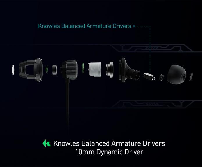Black shark ophidian earphone store
