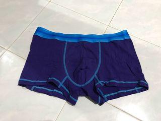 Boxer pria size L ungu