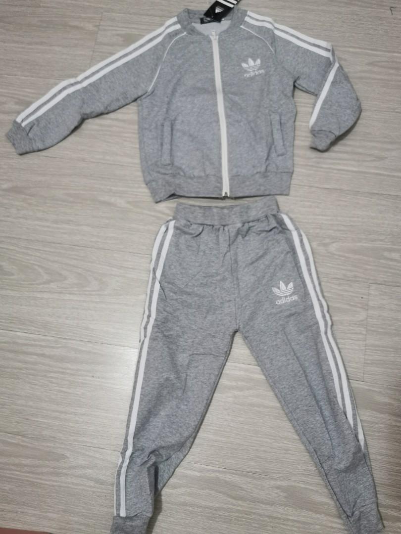 Adidas jacket online and jogging pants