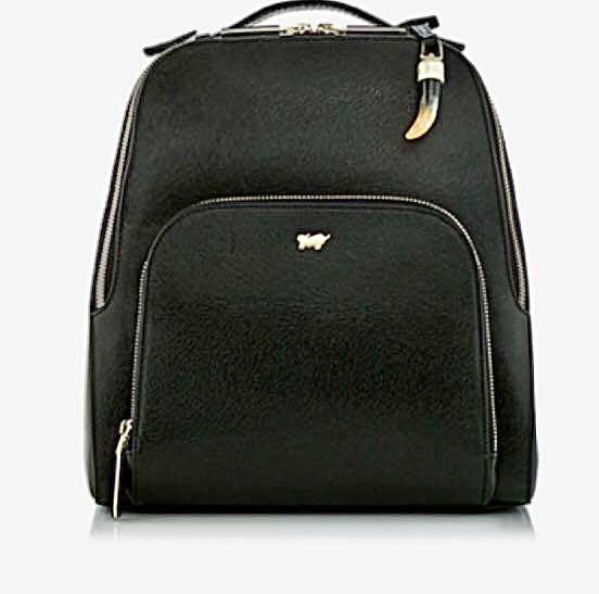 Braun Buffel Ophelia BackPack in Black Leather used Women s