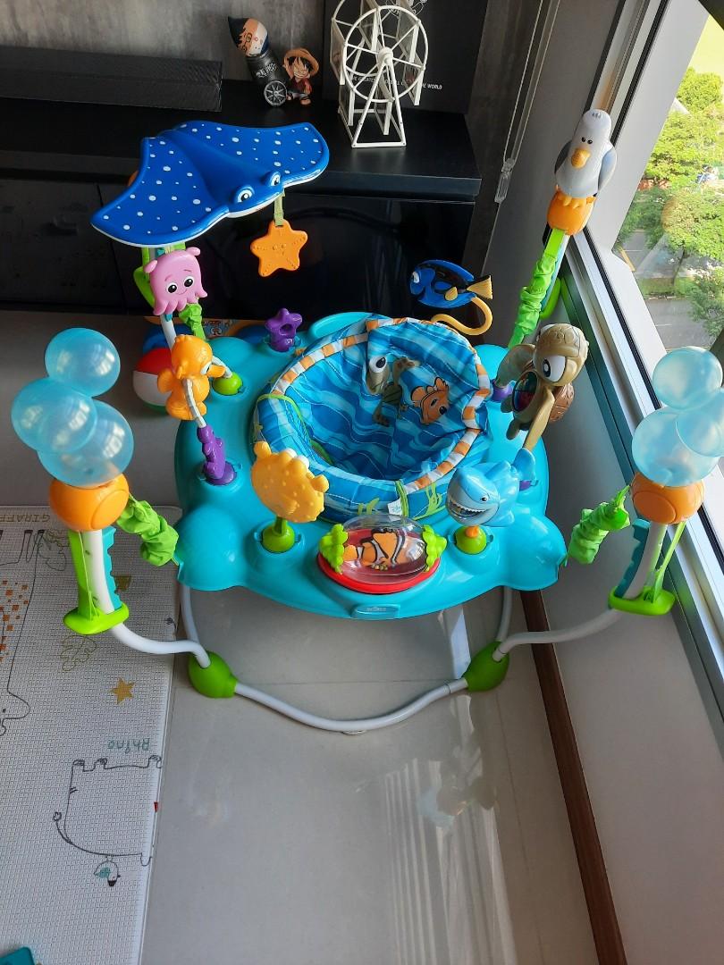 Bright starts Disney nemo bouncer, Babies & Kids, Infant Playtime on