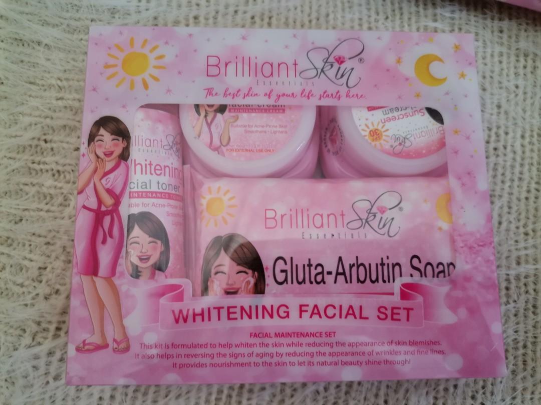 Brilliant Skin Essential Sets (Category: Face Care) located in Makati City. Submitted by mayangqoh05 (Listing ID 1131683100, Image 1). Description: Brilliant Skin Essential Sets Rejuvating Whitening Tomato Set.