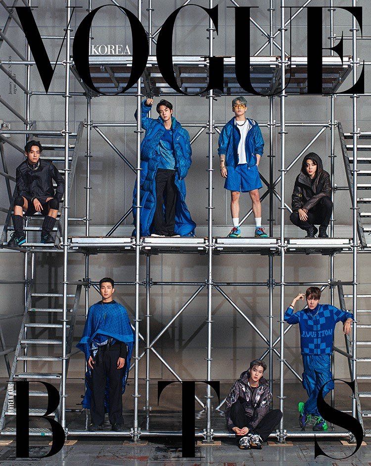 BIGHIT MUSIC Naver Post] GQ & Vogue Korea Magazine Behind Photos - 270122 :  r/bts7