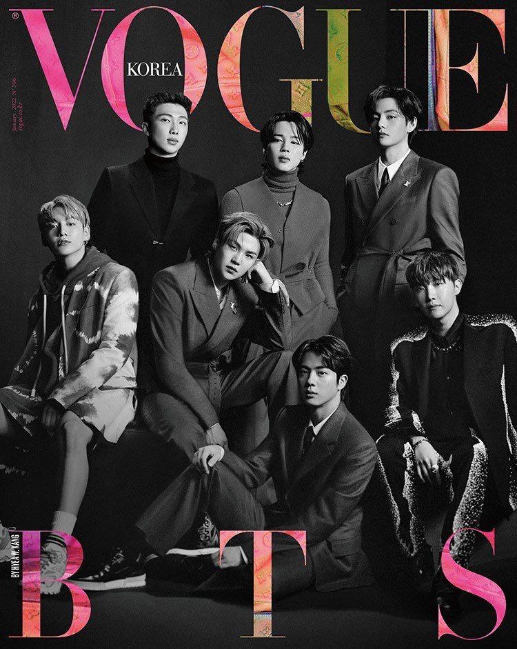 BIGHIT MUSIC Naver Post] GQ & Vogue Korea Magazine Behind Photos - 270122 :  r/bts7