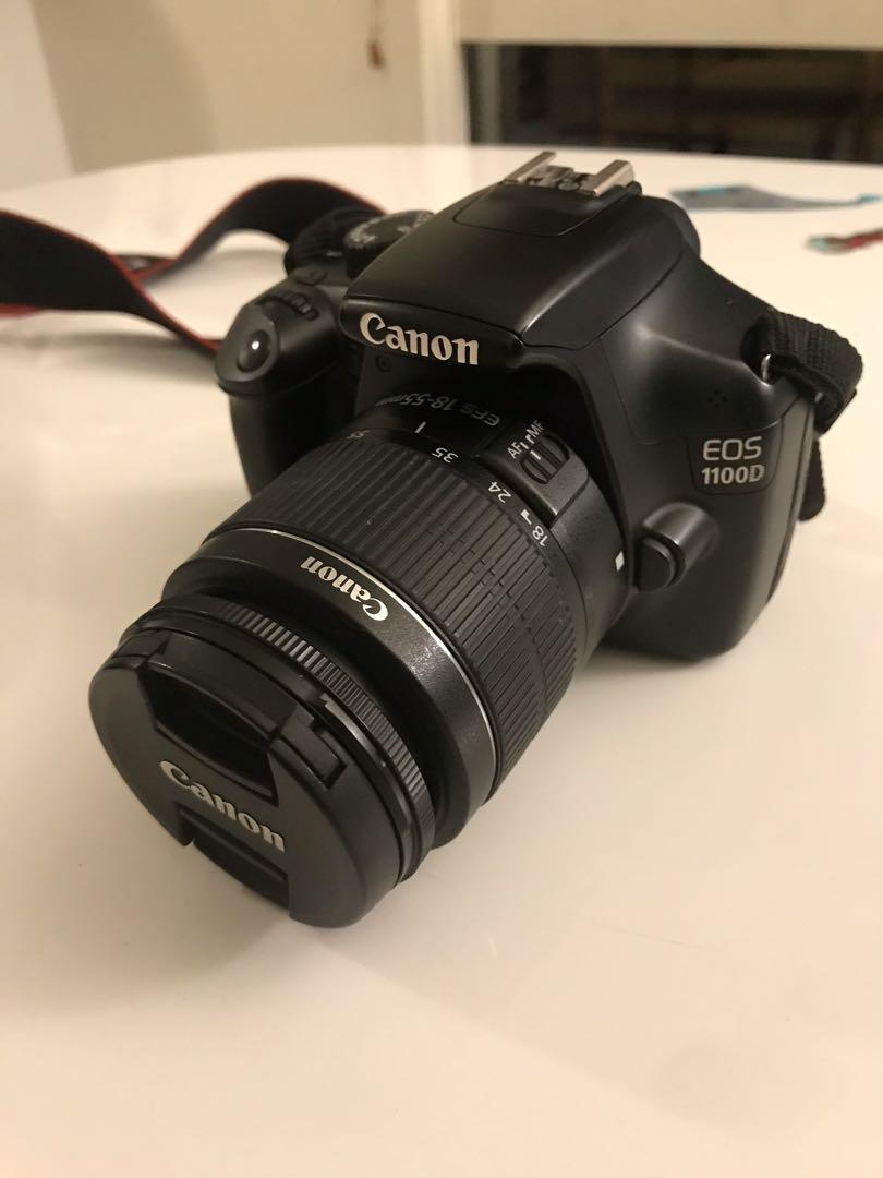 Canon Camera Eos 1100d Zoom Lens 70 300mm Photography Cameras On Carousell