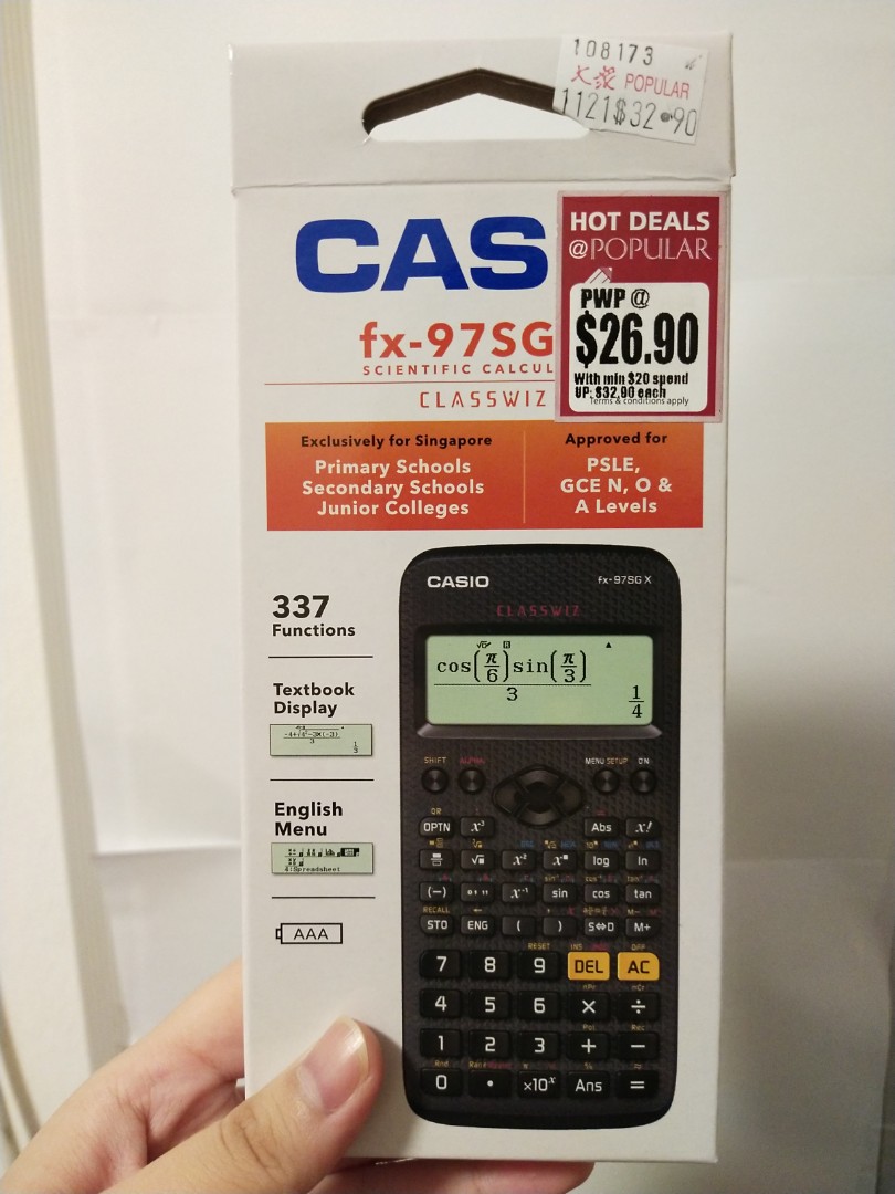 Casio fx 928 sales