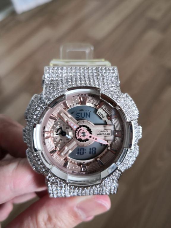 Casio G Shock GMA S110SR Women s Fashion Watches Accessories