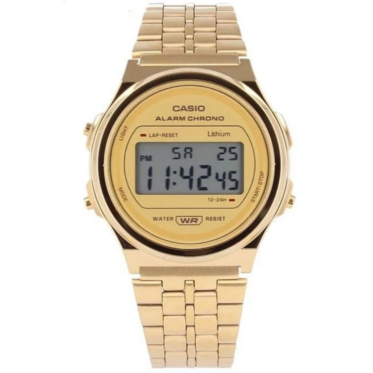 casio gold retro