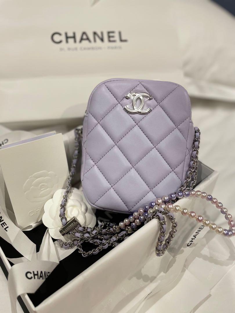 New Chanel Quilted Camera Case With Chain (21k