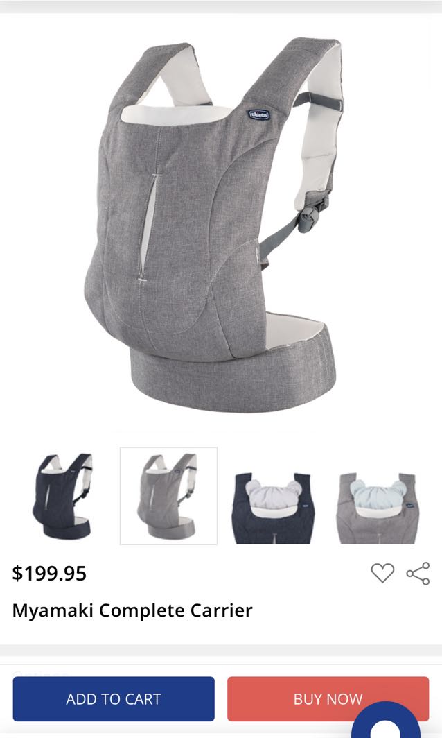 Chicco Myamaki Baby Carrier, Babies & Kids, Going Out, Carriers