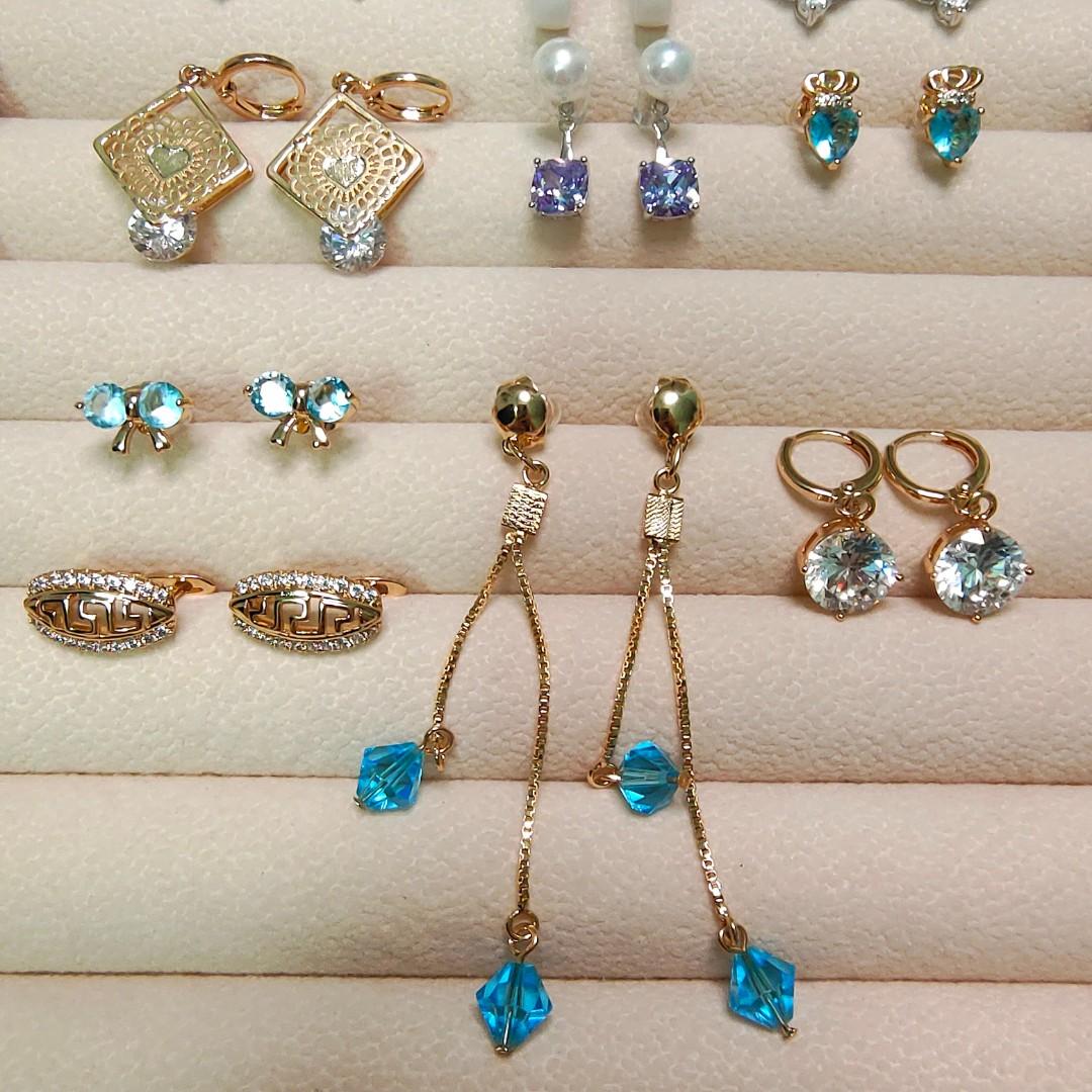 Dainty discount long earrings