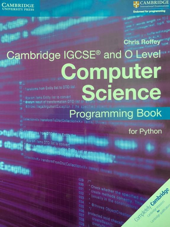 Computer Science Programming Python IGCSE, Hobbies & Toys, Books ...