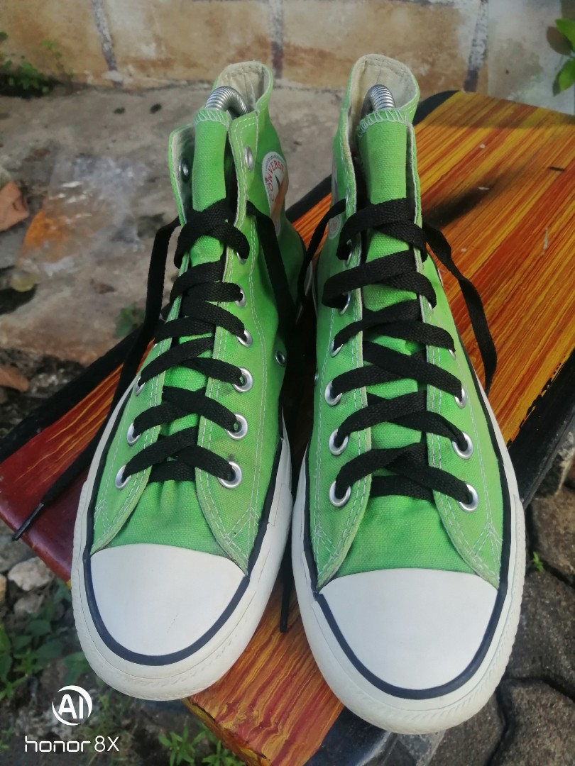 Converse all star green day clearance