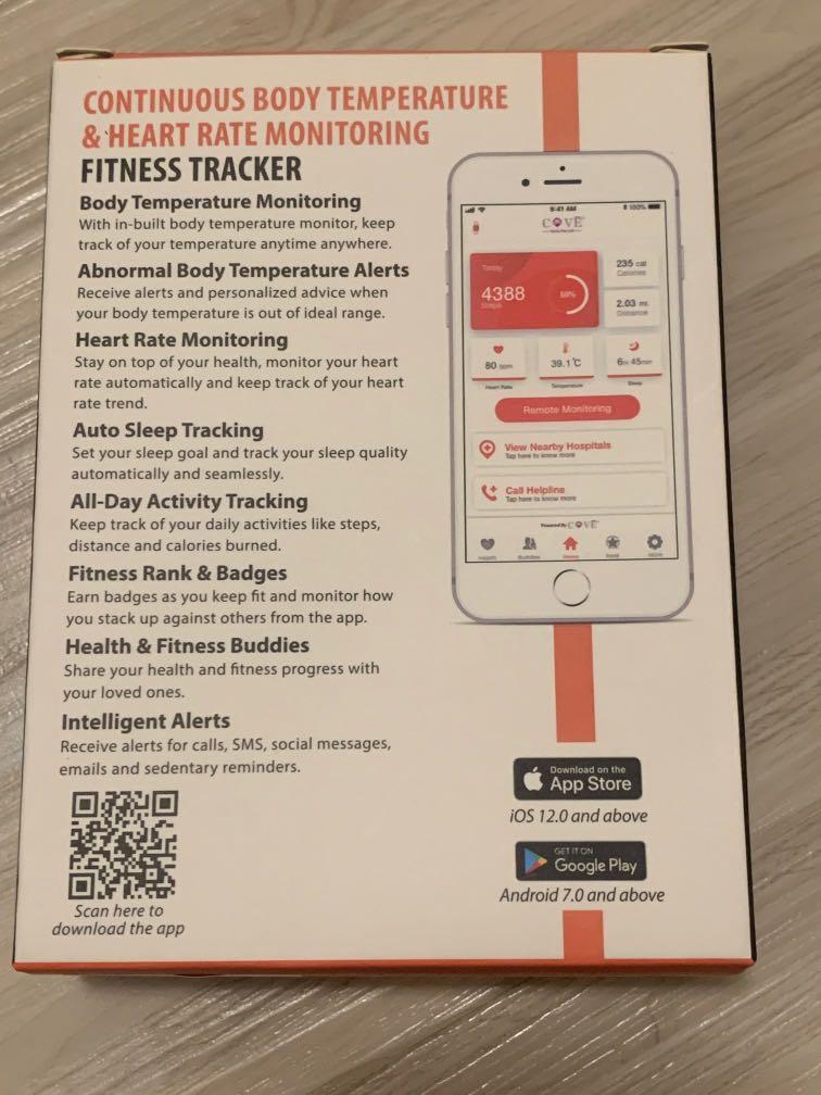 Cove Fitness Tracker 1810, Mobile Phones & Gadgets, Wearables & Smart