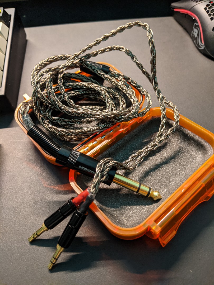 Custom Copper Core Cable for Sundara, Ananda, Hifiman, Audio, Other Audio Equipment on Carousell
