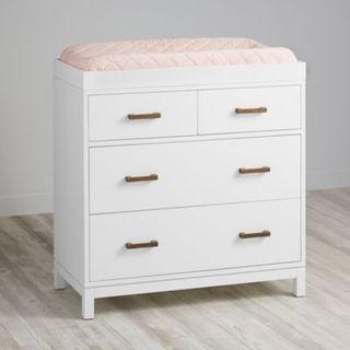 Diaper changing table, drawer