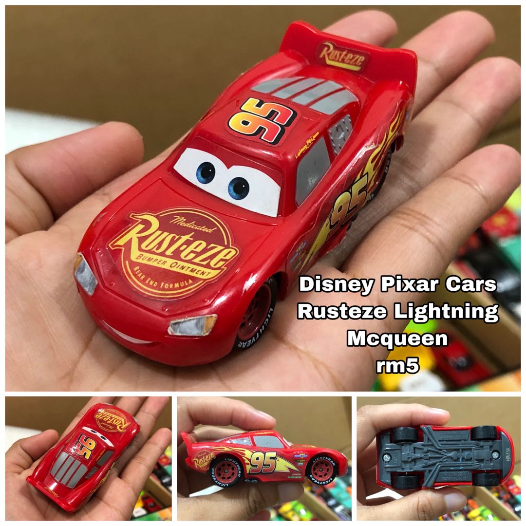 Rust eze lightning mcqueen diecast new arrivals