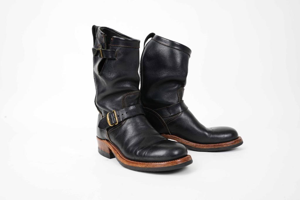 Double RL/ RRL engineer boots (MURDOCK), 男裝, 鞋, 靴- Carousell