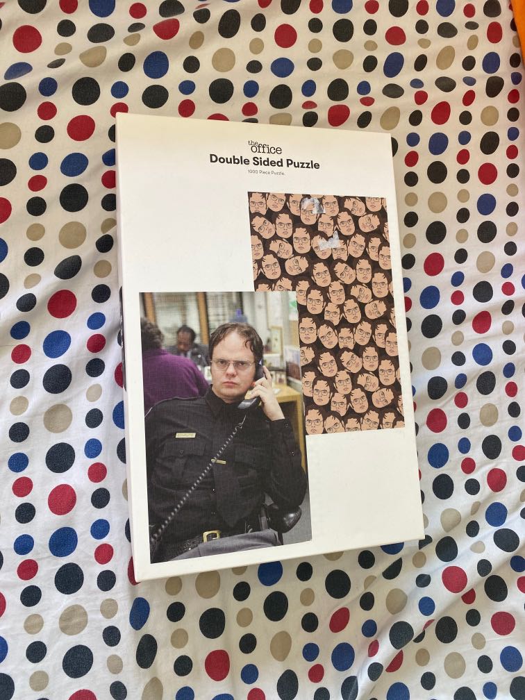 Double Sided Jigsaw Puzzle The Office, Hobbies & Toys, Toys & Games