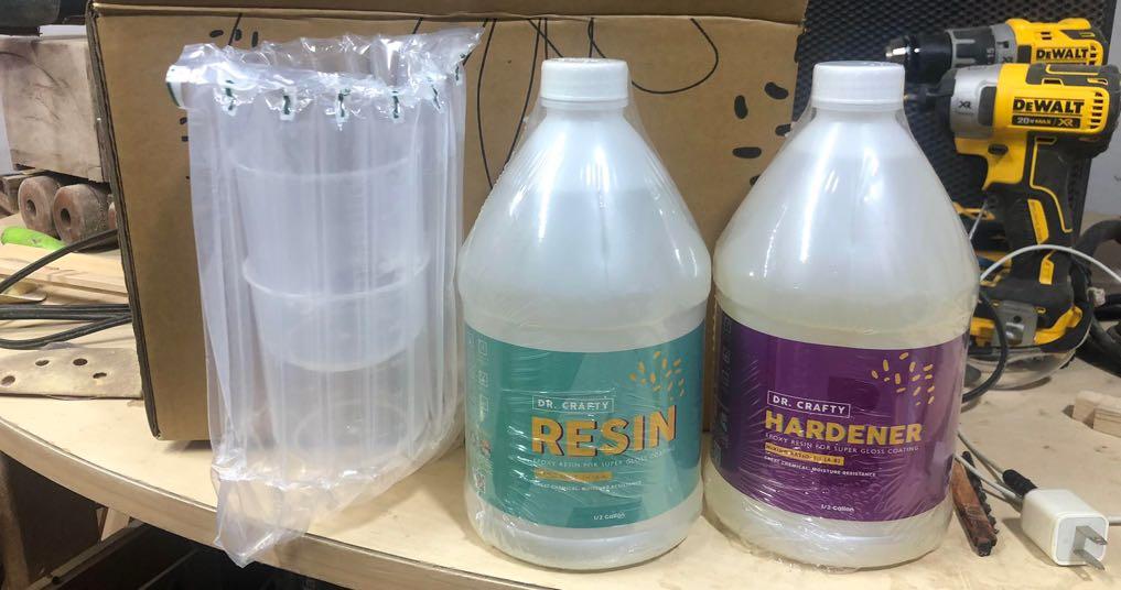 Dr crafty top resin and hardener