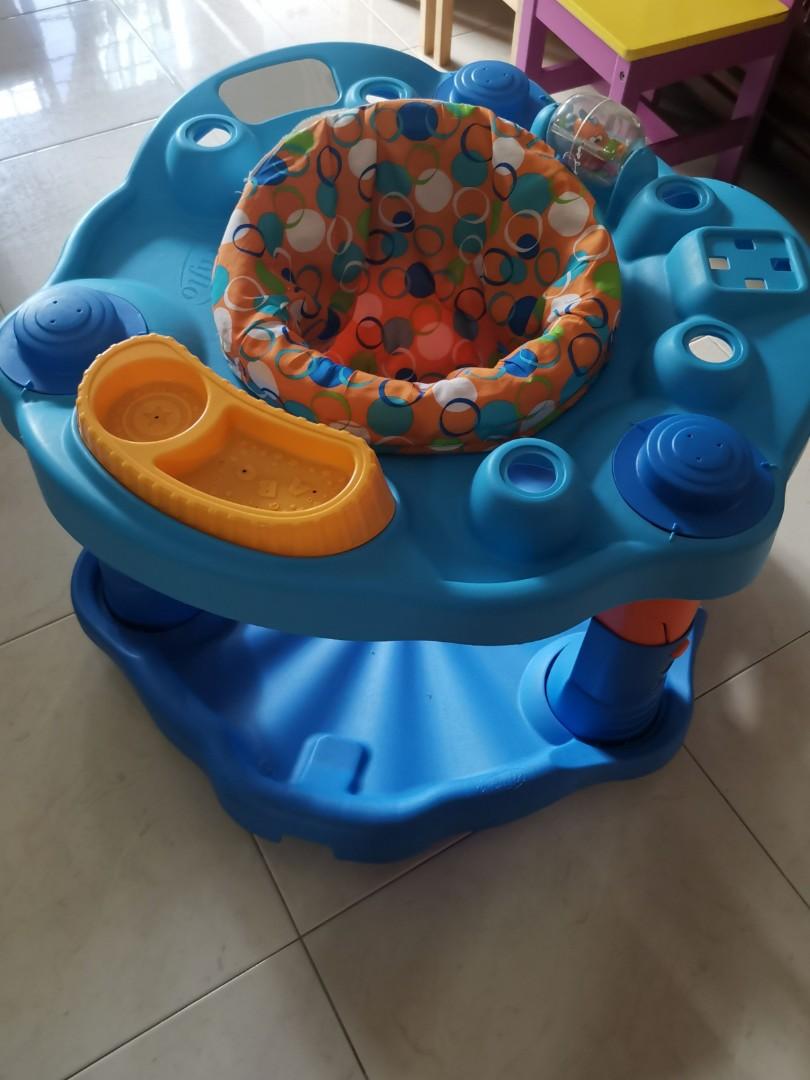 Evenflo Splash mega exersaucer (baby jumper), Babies & Kids, Infant