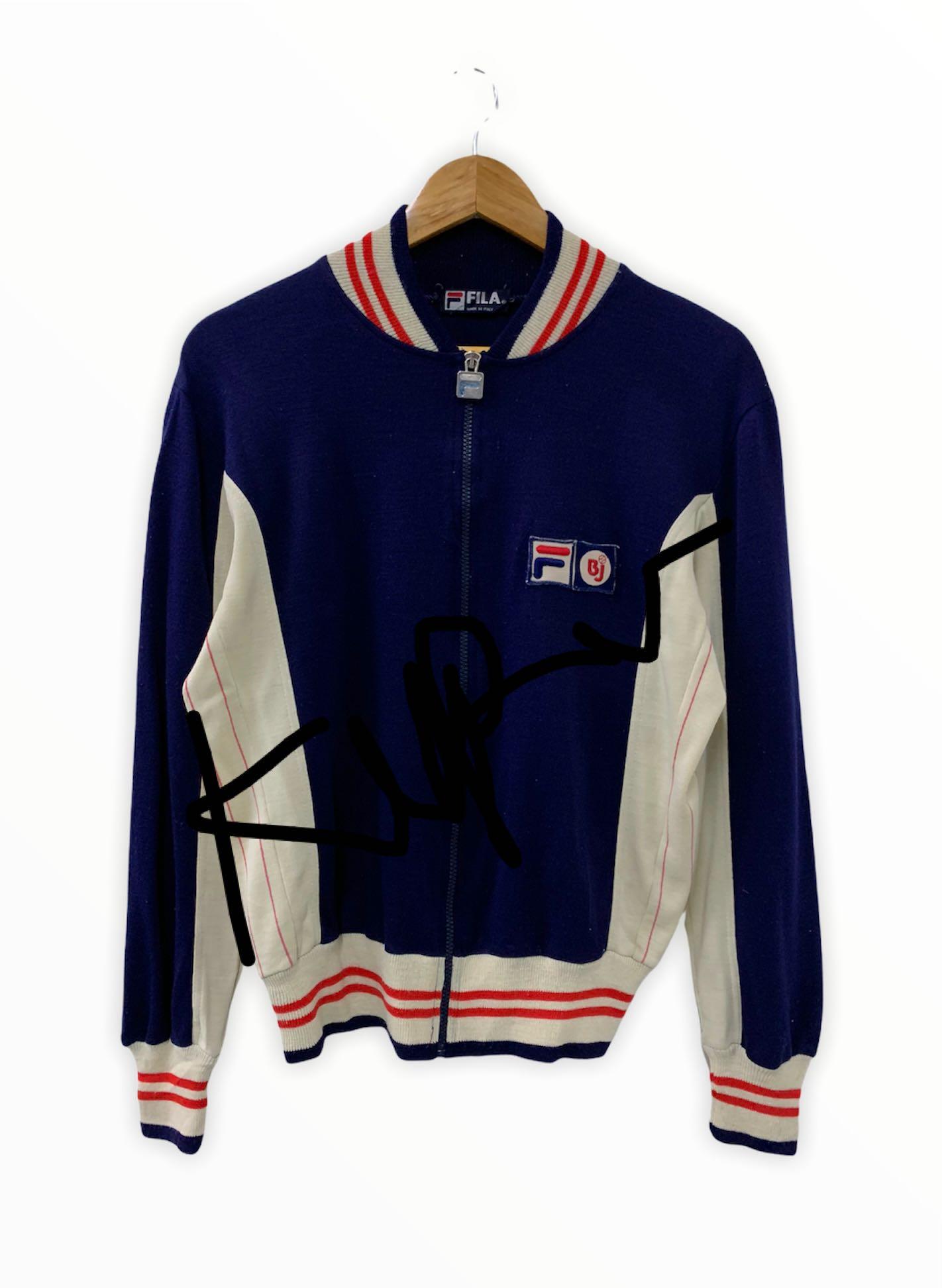 Fila BJ Bjorn Borg Zipper Jacket Men s Fashion Coats Jackets