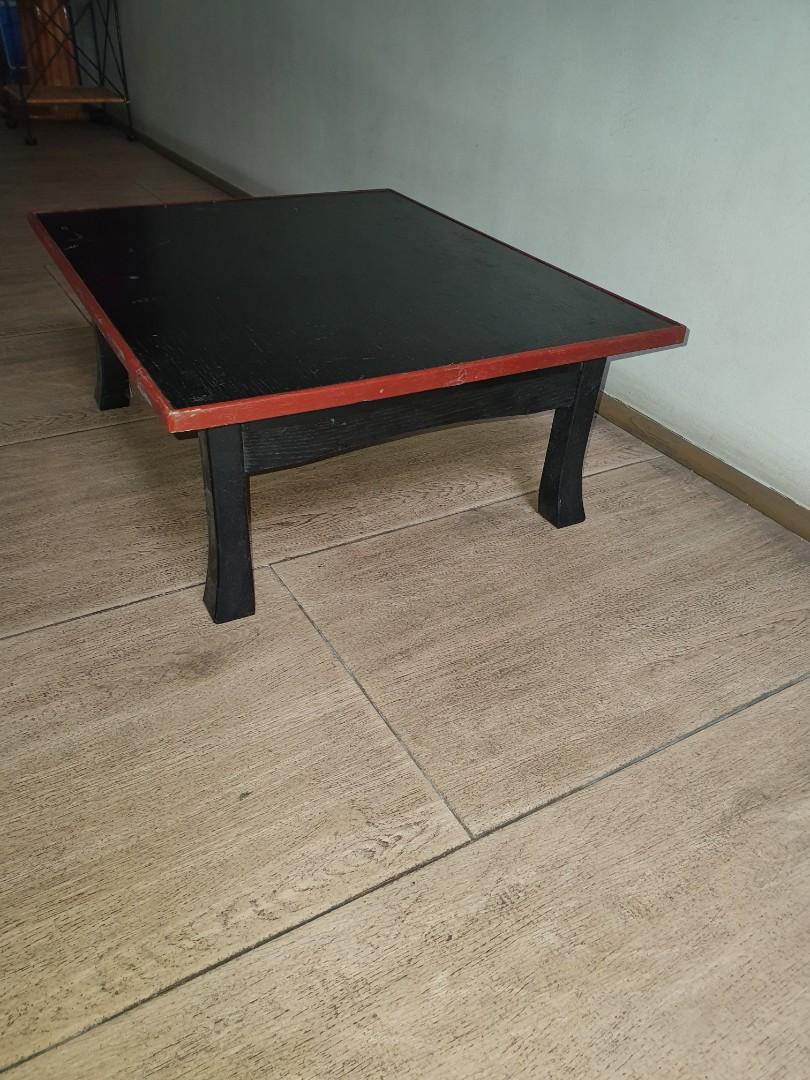 Folding Japanese Table, Furniture & Home Living, Furniture, Tables & Sets on Carousell