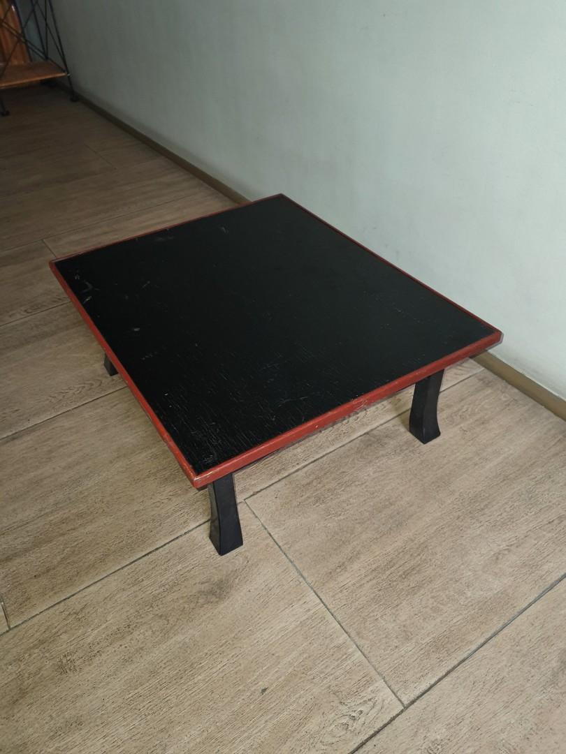 Folding Japanese Table, Furniture & Home Living, Furniture, Tables & Sets on Carousell