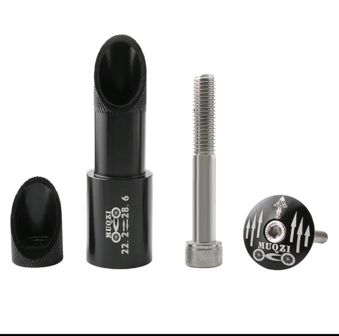 Fork steerer tube extender adapter 28.6mm for bicycles mtb mini