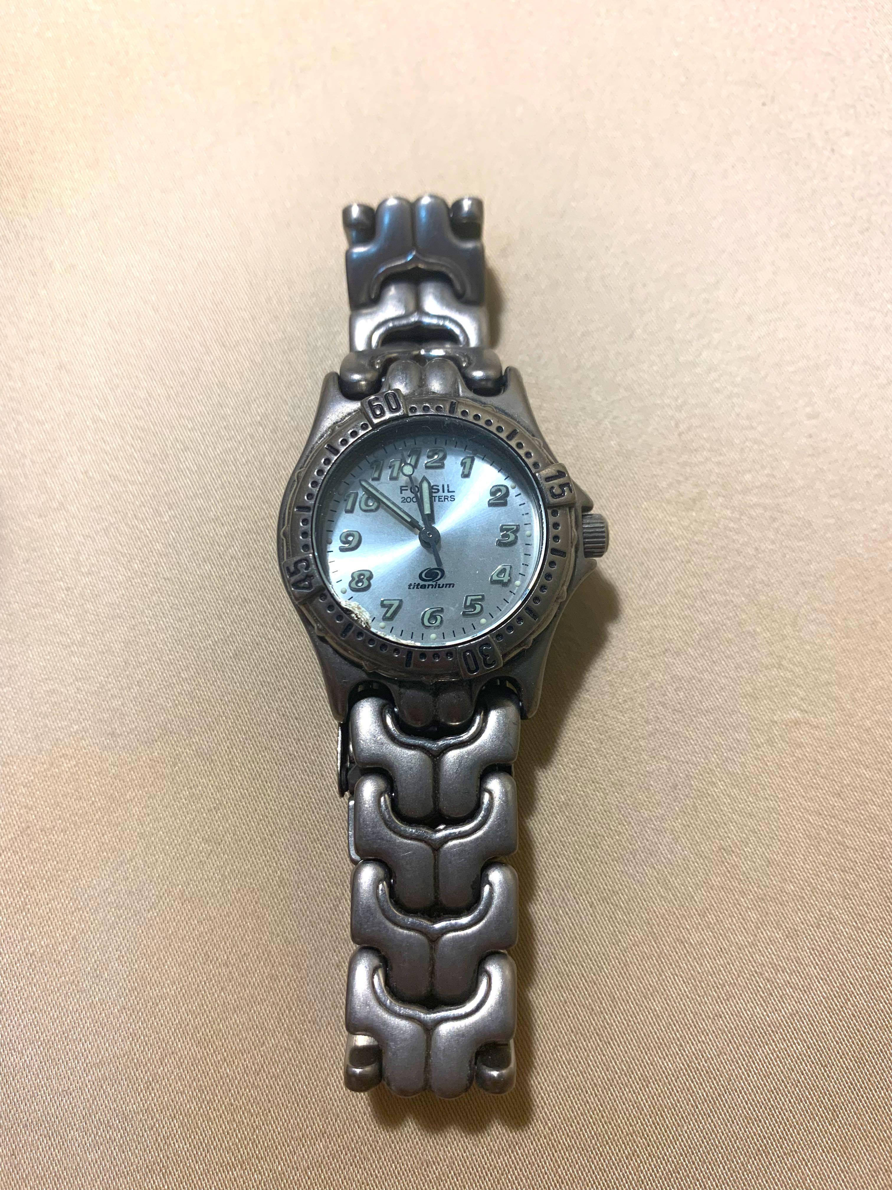 Fossil Blue 200 Meters Watch