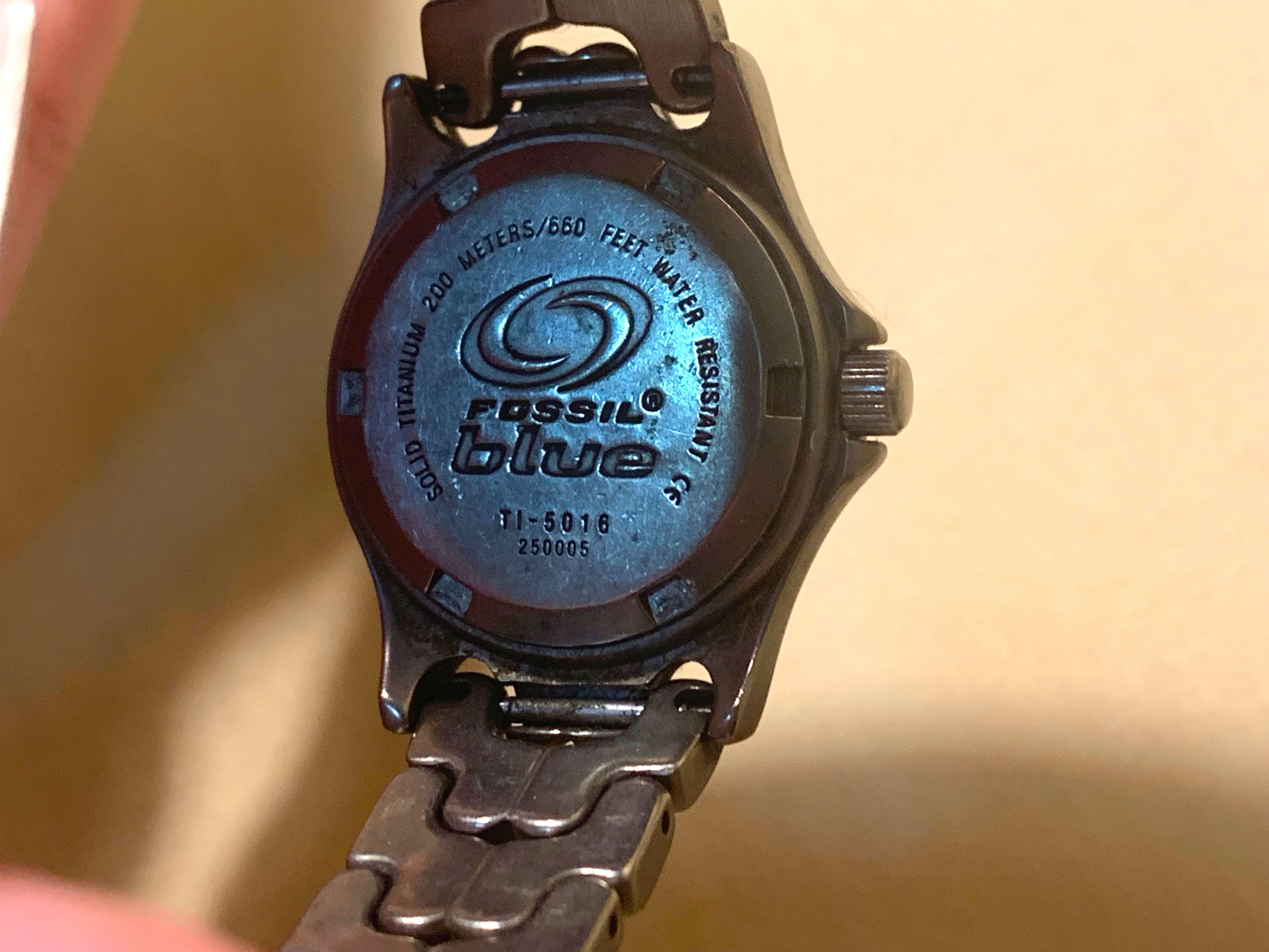 Fossil Blue 200 Meters Watch, Women's 
