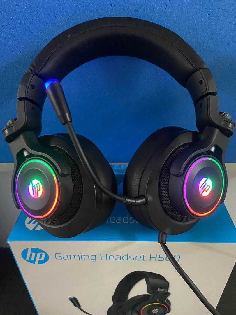 Gaming Headphone HP H500 Audio Headphones Headsets on Carousell