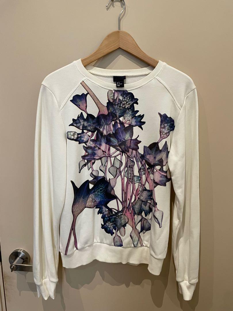 H&m sale floral jumper