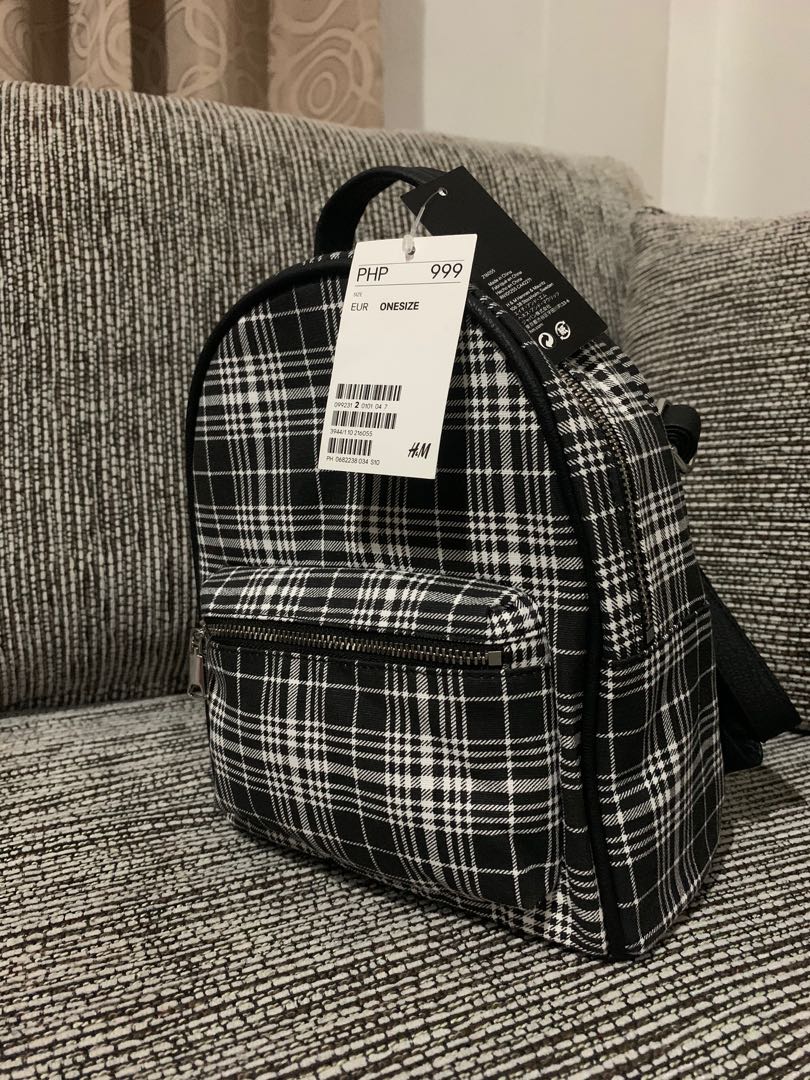 H&M Mini backpack, Women's Fashion, Bags & Wallets, Backpacks on Carousell